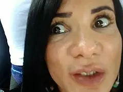 Brazilian Pornstar Bianca Plays Flute On Bus To Sp