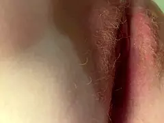 Hey stepbro, lick my virgin red pussy for the first time ever