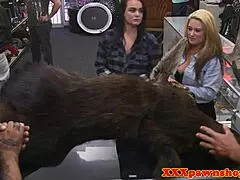 Pawnshop amateurs suck for cash in hidden trio