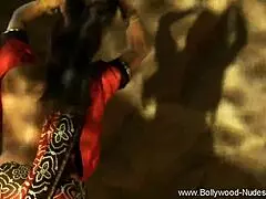 Sweet Exotic Desi Dancer Teases With Nude Striptease