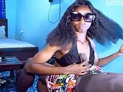 Maid Gets Horny from Black Cock Seduction