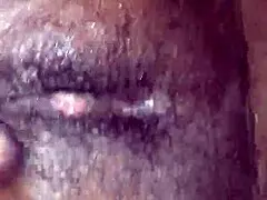 drinking her like my kool-aid she's a squirting bbw ebony with that wet fat pussy 🍆💦