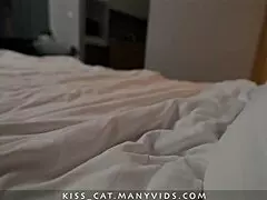 uh, is this real? i bang step mom in hotel room, hot till facial - kisscat