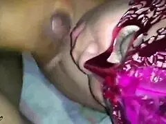 feeling so intense while getting assfucked in lingerie with handjob and deepthroat