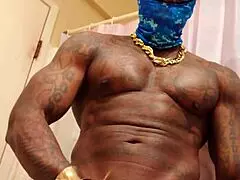 i worship this big black hairy cock, call me daddy as i jerk it off