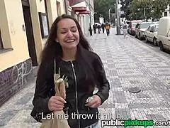 Great Public Sex With Skinny Hairless Brunette Lili Devil In Outdoor POV Amateur Action With Monster Cum