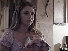 oh wow i can't believe how busty teen babysitter gabbie carter gets idolized by those twisted parents in wild group sex