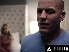 obedient petite virgin lexi gets rough hug from stepdaddy derrick