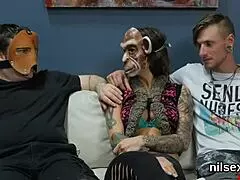 Kinky teen is taken in anal loony bin for harsh therapy