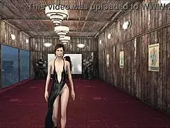 Cute Brunette In Fallout 4 Fashion Wardrobe Porn