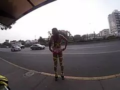 i stood on a tlalpan corner in minifalda as tranny public whore with pigtails