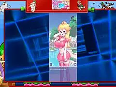 Princess Peach's Quick Date Turns into Hot Fucking?