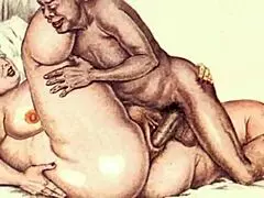 Vintage Erotic Drawings Spark Bold Retro Anime Desire