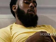 Peeping neighbor invited for bareback fuck with monster cock