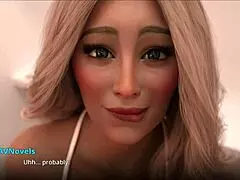 Blonde Teen Racheal's Fingering Game Gets Interrupted