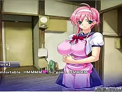 in this anime episode, the character gets drained in the apartment of love