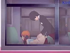 futaba sakura and ann takamaki, do you want intense futanari creampie with ren amamiya in this persona 5 hentai?