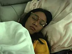 Dad and Mom Obsess Over Touching Foster Daughter Aria Skye. Misha Mynx Joins the Forbidden Play!