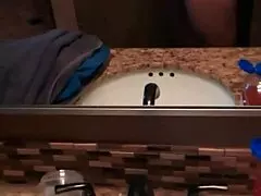 Man Strokes His Large Penis