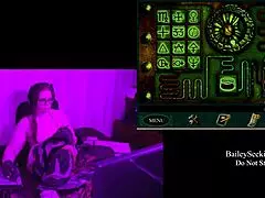 Blackmoor Manor playthrough reveals naked brunette with big tits