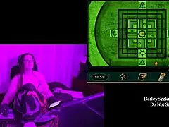 Blackmoor Manor playthrough reveals naked brunette with big tits