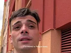 i'm this amateur guy doing gay for pay stuff, like sucking cock and getting spanked outdoors in czech hunter 530