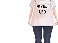 Anime Girl Swims In Small Micro Bikini With Nip Slip