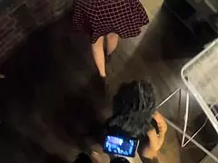 backstage cleaning session turns into hardcore sex with monster cock