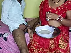 Pijany mąż rżnie mnie w noc Karva Chauth