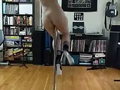 Tattooed Black And Blonde Milfs Strip Skirts While Teasing