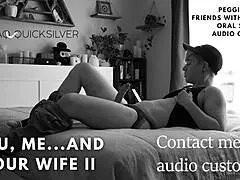 You, me, and your wife in this roleplay – ready for oral sex and pegging?