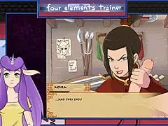 Avatar The Last Airbender Four Elements Trainer Part 28 Royal Handjob.