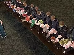 Fire Emblem Three House Classroom Game Turns Into Wild 3D Fucking