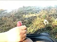 i suck his cock at the lake in public, oh god