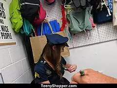 Thief Cop Mira Monroe Banged Hard by Security Guard Rusty Nails.