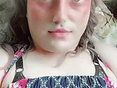 Shemale Twink Riding Big Ass Hard!