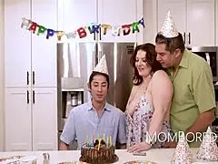 Milf Emmy Demur caught with stepson on birthday
