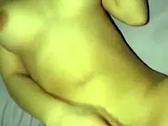 Horny Asian Guy Fucks Step Sister While Mommy Is Away From Home