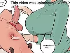 i learn prostate massage from femdom anime girl