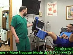 Cum Clinic Extraction 6: Angel Ramiraz Jerks Restrained Cock! 😜