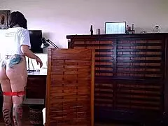 Look how sweaty my ass gets when i train, tattooed kinky fetish not sister big ass licking