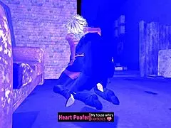 Uptown Girl Meets Downtown Lover in Cartoon Fun.