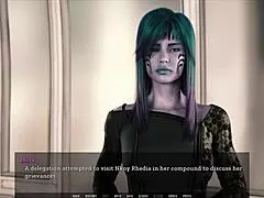 Tales from the Unending Void 154 with Big Tits Curvy Anime Babe in 3D Cartoon Hentai Game Fat Boobs