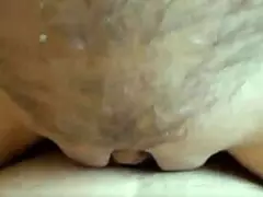 Rubbing and fucking wet pussy.