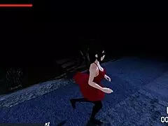 roshutsu sfm hentai game ep 1 exhibitionist japanese girl naked in public street flashing nude