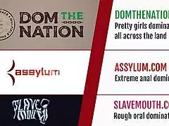 Hey, why is this bound whore gagging while getting toyed so rough?