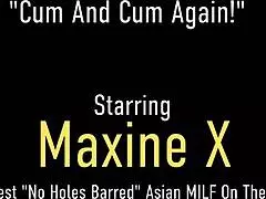 Sean Michaels Fingers Maxine X Before Cumming On Her Big Tits
