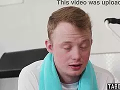 Yo, watch small-titted Katrina Colt train this guy hard for fitness goals! 💪