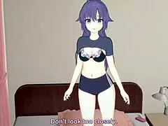 yo, blue archive yuuka's thicc thigh 3d hentai is calling your name