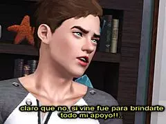 In chapter 6, the guys get wild with ass creampie.